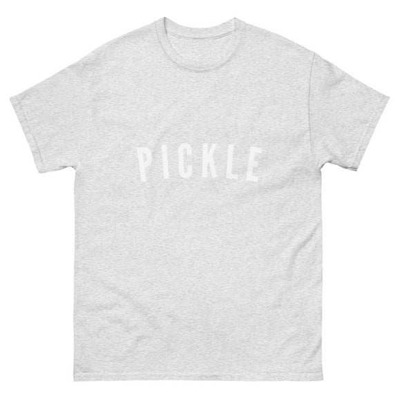 Pickle Pickleball T-Shirt - Men's classic tee (Ash, S)