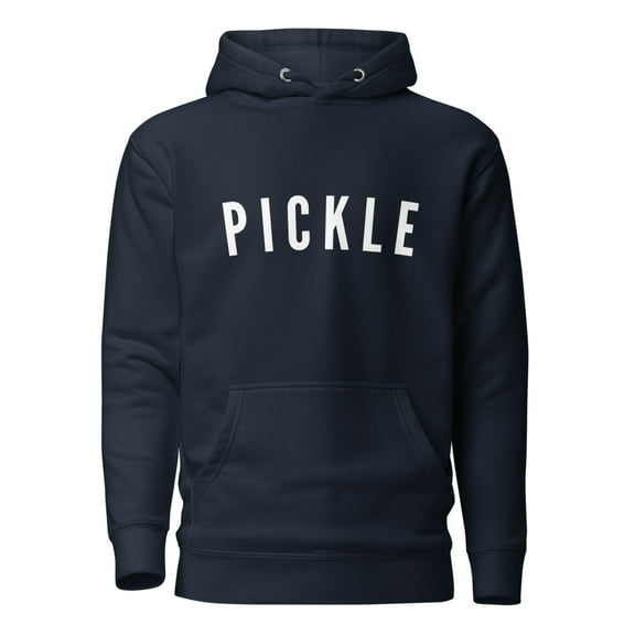 Pickle Pickleball Unisex Hoodie (Navy Blazer, M)