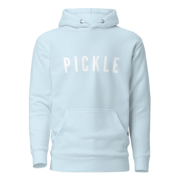 Pickle Pickleball Unisex Hoodie (Sky Blue, M)