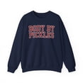 thumbnail image 1 of Pickle Sweatshirt Gifts Crew Neck Shirt Long Sleeve Unisex, 1 of 7