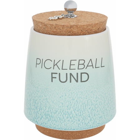 Pavilion Gift Company - Pickleball - 6.5" Ceramic Savings Bank