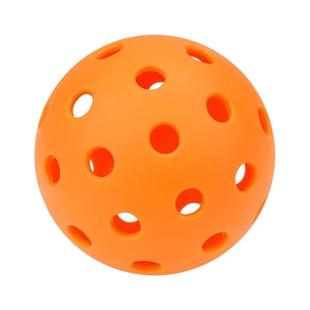 Pickleball Ball 40 Holes Durable Standard Professional 74mm, Training Pickleball Orange