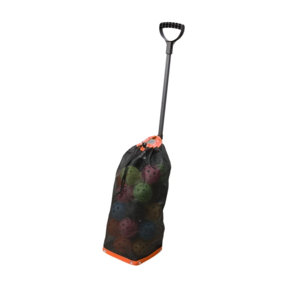 Pickleball Ball Retriever Grabber Basket Collector Adjustable Telescopic Rod for Outdoor Activities Gym Training