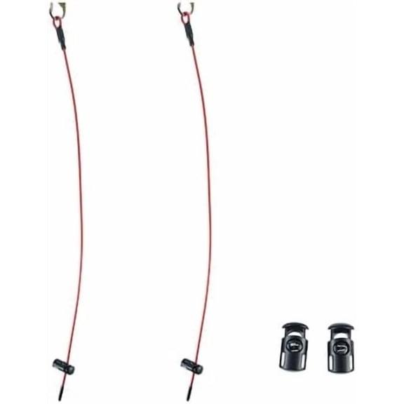 Pickleball Ball Stringer Cable Chord, Accessories for Pickleball Storage, Suitable for Garage Wall or Bags, 5 Official Balls fit on one Cable, Set of 2$$Sport & Recreation Other