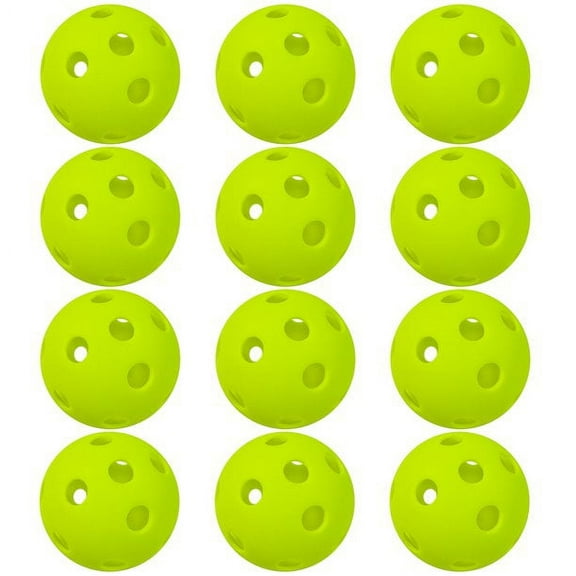 Pickleball Balls - 26 Holes for Indoor USA Pickleball