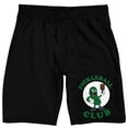 thumbnail image 1 of Pickleball Club Pickle Character Men's Black Sleep Pajama Shorts-3XL, 1 of 3