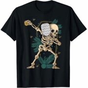 Pickleball Costume Dabbing Pickleballer Halloween Holiday T-Shirt, Size S-5XL