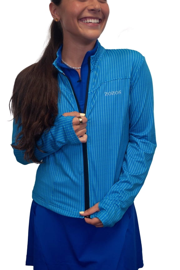 Pickleball Court Print Jacket