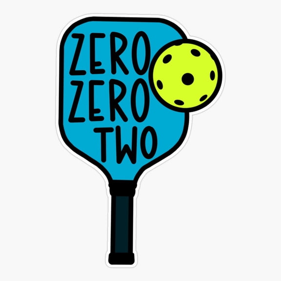 Pickleball Court Sports Sticker