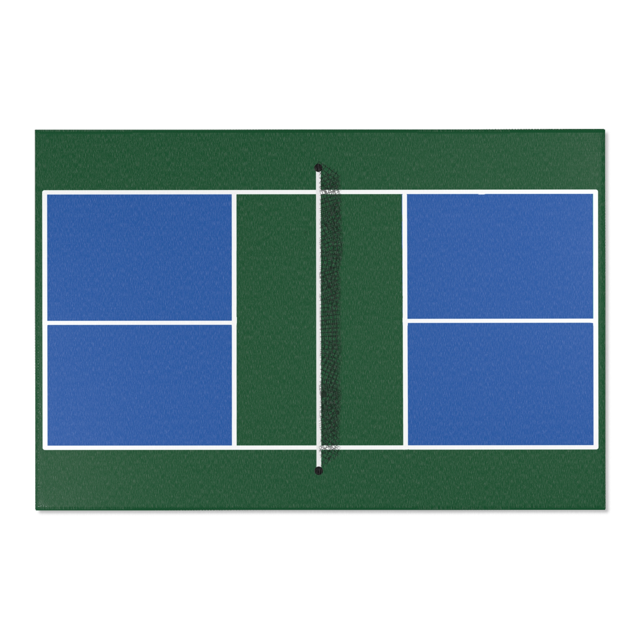 Pickleball Court Traditional Color Area Rug - Walmart.com