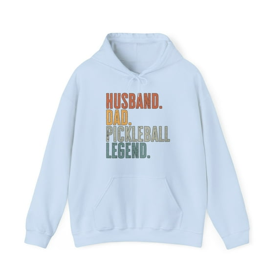 Pickleball Dad Husband Hoodie Gifts Hooded Sweatshirt Pullover Shirt