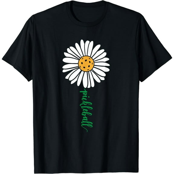 Pickleball Daisy Flower T-Shirt