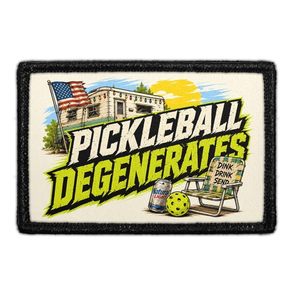 Pickleball Degenerates - Removable Patch