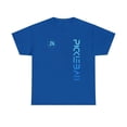 thumbnail image 1 of Pickleball Distressed Blue Gradient Casual Design Tshirt, 1 of 1