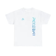 Pickleball Distressed Blue Gradient Casual Design Tshirt