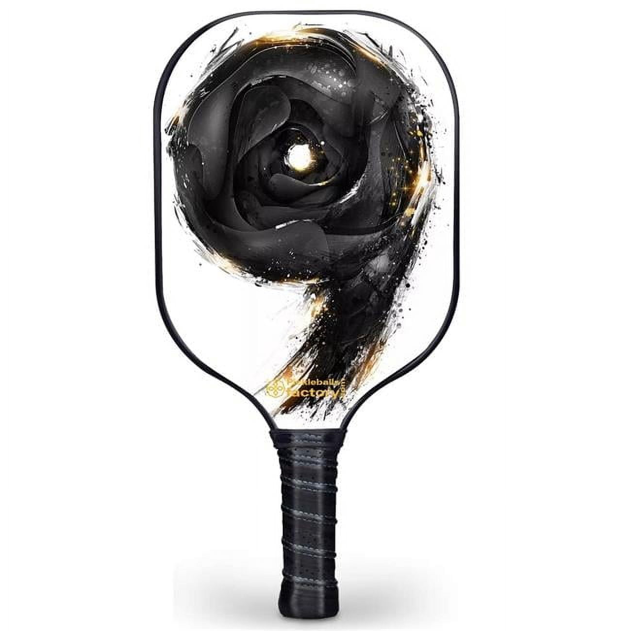 Pickleball Factory PB00020-7-C Usapa Pickleball Paddles - Letter Nine Pickleball Paddle for Tennis Elbow - Best Outdoor Pickleball, Carbonfiber Graphite