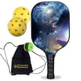 thumbnail image 1 of Pickleball Factory PB00026-12-C Best Pickleball Paddle - The Milky Way Most Expensive Pickleball Paddle, Best Indoor Pickleball Balls, Carbonfiber Graphite, 1 of 1