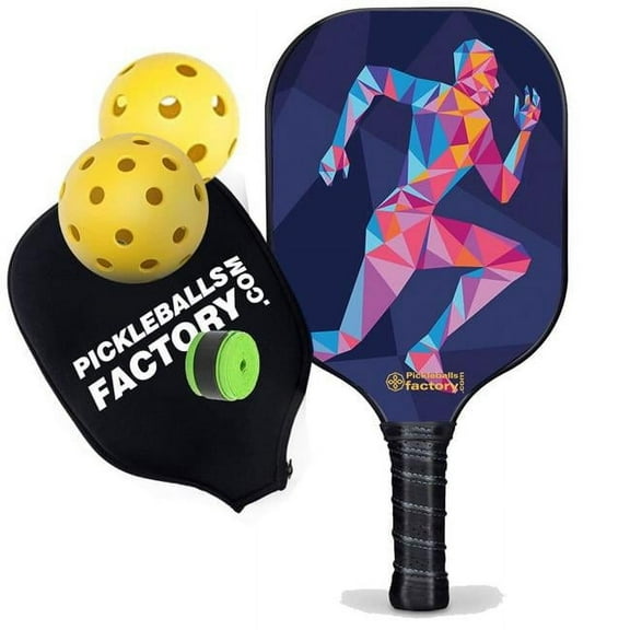 Pickleball Factory PB00044-11-C Near Me Pickleball Paddles - Sports The Best Pickleball Paddle, Best Pickleball Racquets 2022, Carbonfiber Graphite