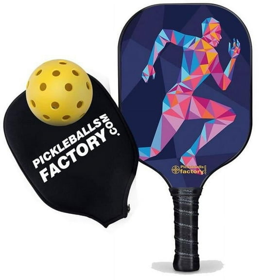 Pickleball Factory PB00044-8-C Near Me Pickleball Paddles - Sports The Best Pickleball Paddle, Best Pickleball Racquets 2022, Carbonfiber Graphite