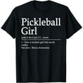 thumbnail image 1 of Pickleball Funny Pickleball Girl Quote Definition Woman T-Shirt, 1 of 3