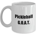 thumbnail image 1 of Pickleball G.O.A.T. Greatest of All Time Coffee Mug, 1 of 2