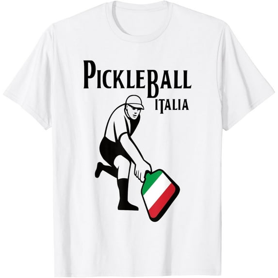 Pickleball Italia Italy Retro Vintage Design T-Shirt TShirt