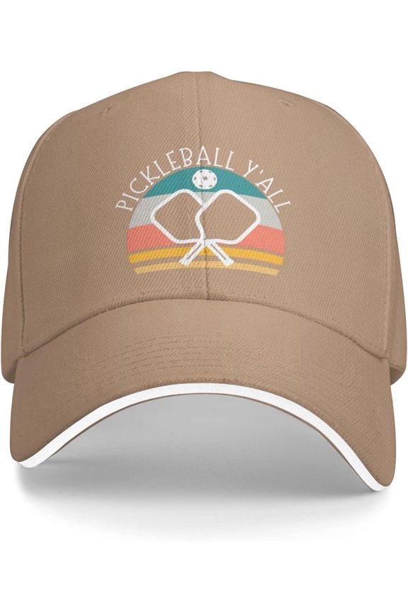 Pickleball Lover Hat Hat Pickleball Y'all Cap for Women Baseball Cap Graphic Caps