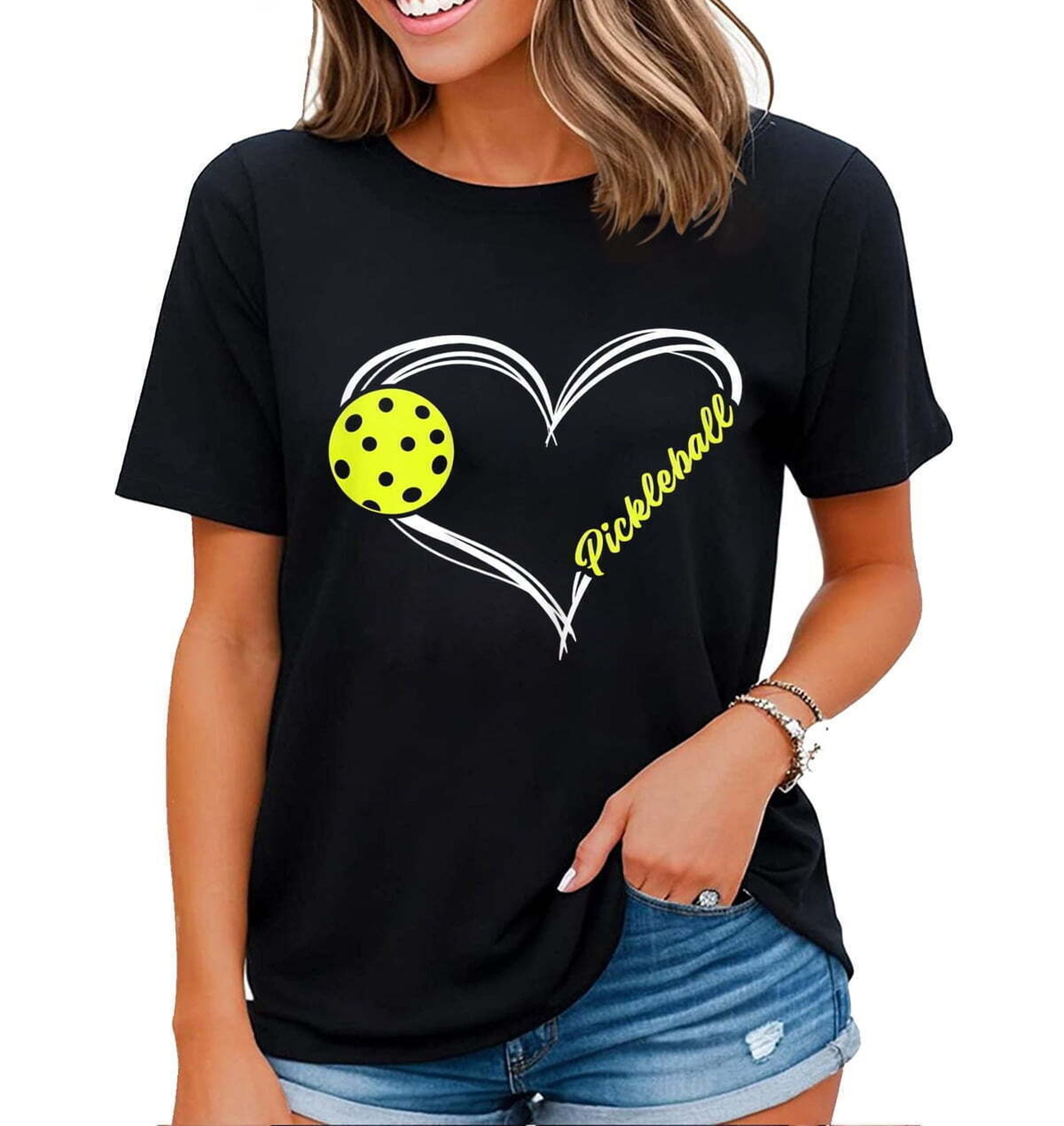 Pickleball Lover's Match Shirt - Fun and Adorable Pickleball T-Shirt ...