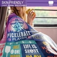 thumbnail image 1 of Pickleball Lover''s Throw Blanket - Funny Gift for Women & Girls, Ideal Birthday, Mother''s Day, Christmas or Valentine''s Present - 50" x 60" Size, 1 of 6