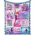 thumbnail image 1 of Pickleball Lover''s Throw Blanket - Funny Gift for Women & Girls, Ideal Birthday, Mother''s Day, Christmas or Valentine''s Present - 50" x 60" Size, 1 of 1