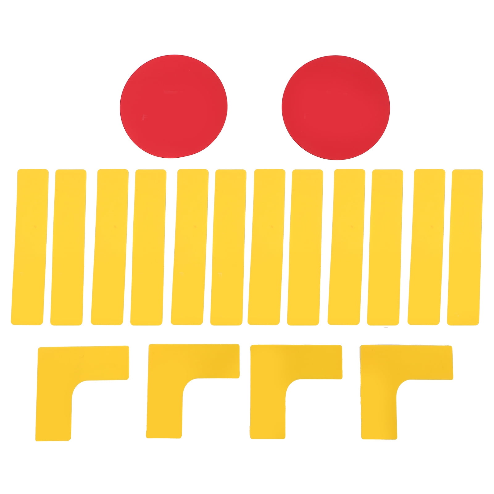 Pickleball Markers, Non Silicone Court Line Marker With Bright Color