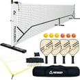 Pickleball Net Set with Pickleball Court Marking Kit 22FT Portable