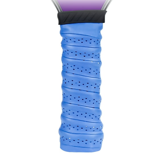 Pickleball Paddle Grip Tape Breathable Anti-slip Shock-absorbing Soft Pickleball Racket Racquet Overgrip Wrap Pickleball Accessories -Blue