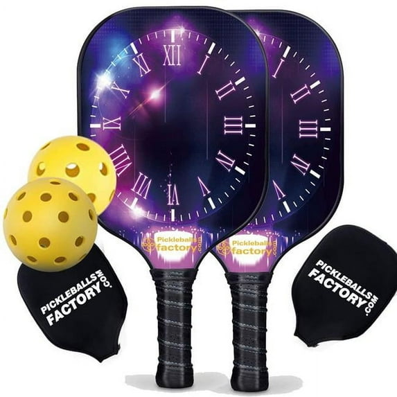 Pickleball Paddle Set - Dials Best Pickleball Paddles 2022, Pickleball Sets for Sale, Carbonfiber Graphite