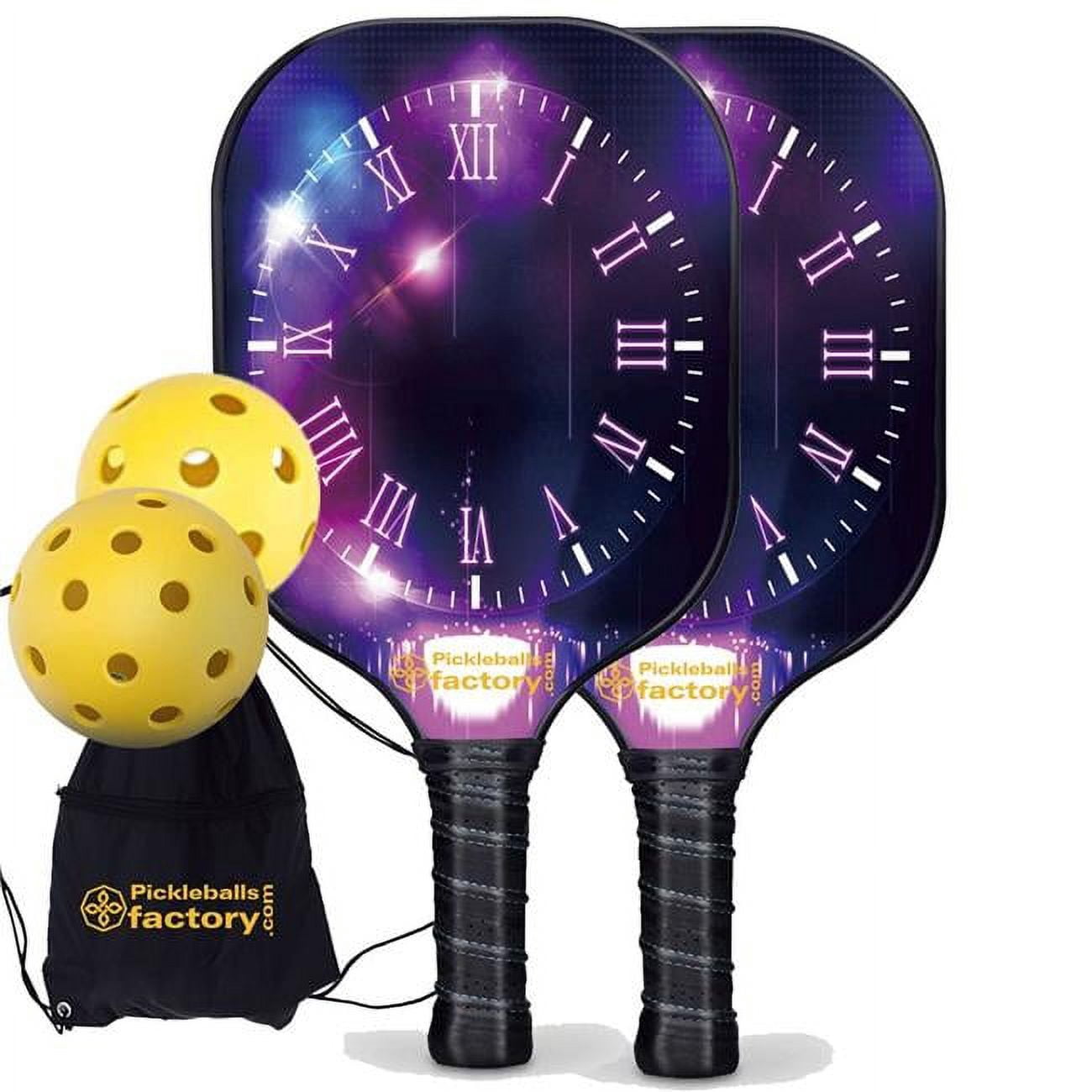 Pickleball Paddle Set - Dials Best Pickleball Paddles 2022, Pickleball Sets for Sale, Carbonfiber Graphite