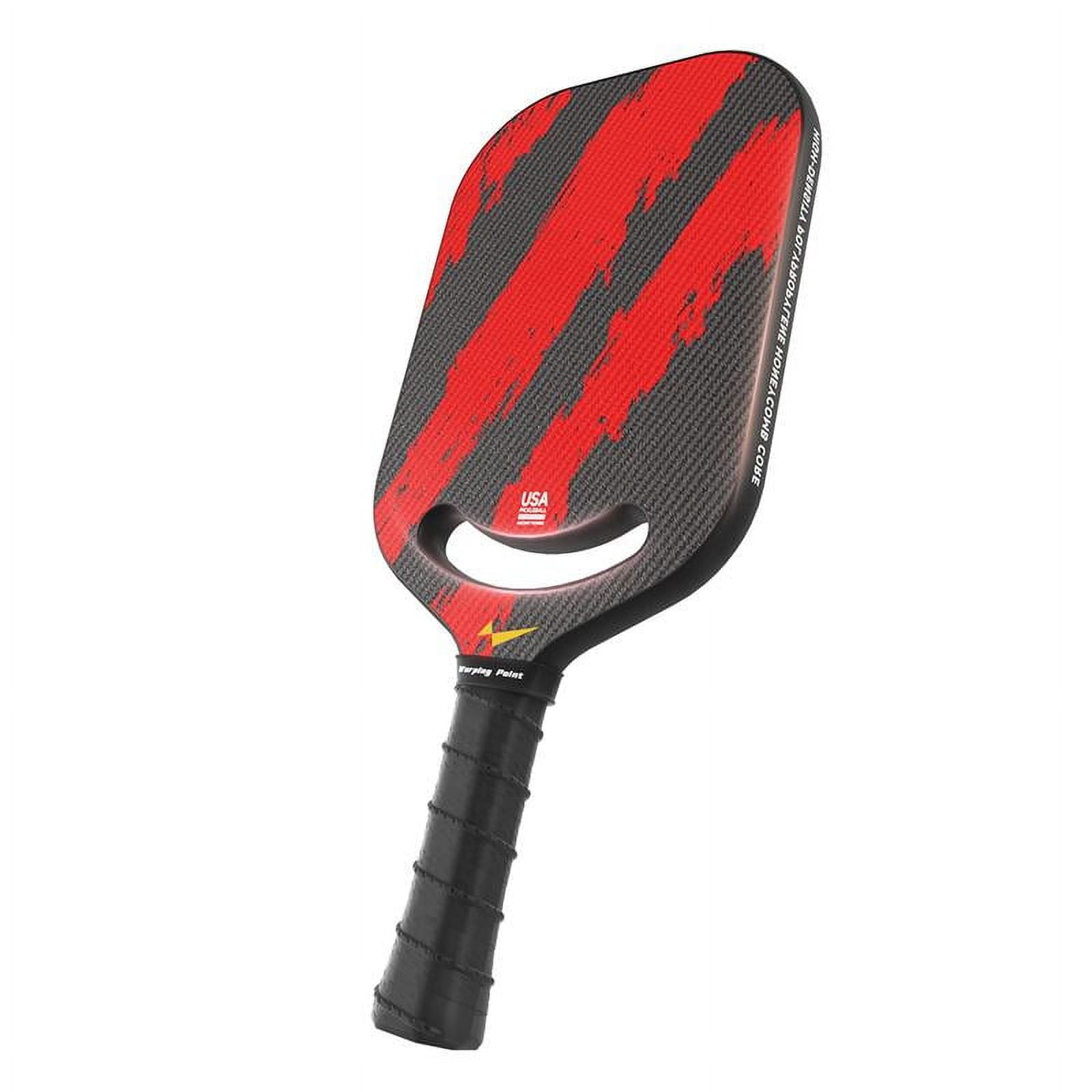 Raquette Pickleball VEVOR Pro - Fibre De Carbone T700, Noyau Nid D'abeille PP 16mm, Col Aérodynamique