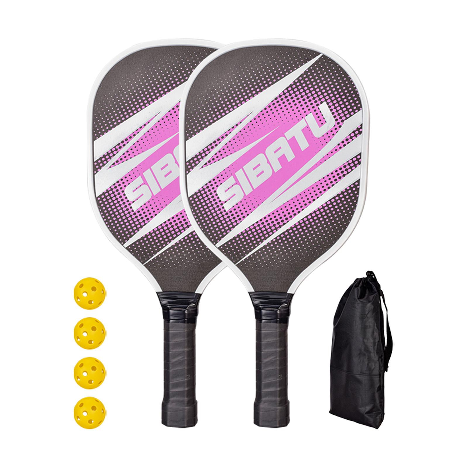 Pickleblall Rackets Pickleball Paddles 4 Balls Lightweight Pickleball Rackets for Men Women ...