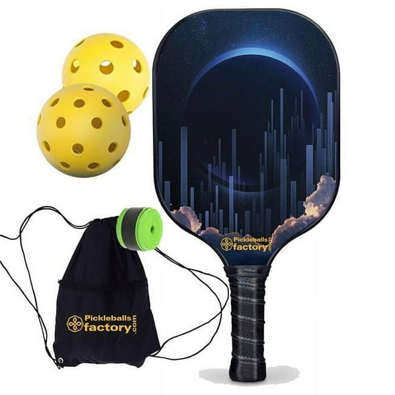 Pickleball Paddles - Lunar Eclipse Graphite Pickleball Paddles Equipment, Pro Pickleball Players Best Pickleball Balls 2022, Carbonfiber Graphite