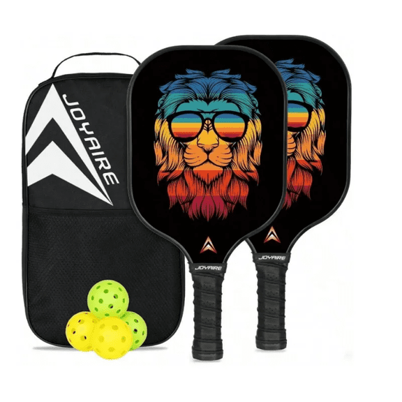 Pickleball Paddles Set Of 2 USAPA Standard Fiberglass Pickleball Set Lightweight Honeycomb Core Pickle Ball Rackets Pickle Ball Paddle With 4 Pickleball Balls And Bag For Adults Beginners Pickleball