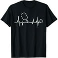 thumbnail image 1 of Pickleball Padel Heartbeat T-Shirt TShirt, 1 of 4