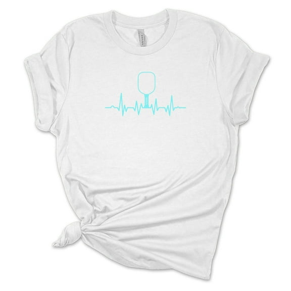 Pickleball Player Heartbeat T-Shirt, Funny Pickleball Shirt, Pickleball Gift