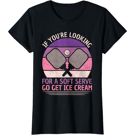 Pickleball Player Pickle Ball Lovers Women Funny Pickleball T-Shirt