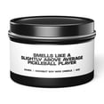 thumbnail image 1 of Pickleball Player Tin Candle Gift Decor Vanilla Coffee Scented, 1 of 4