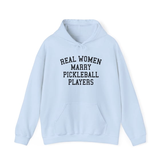 Pickleball Player Wife Husband Wedding Hoodie, Gifts, Hooded Sweatshirt