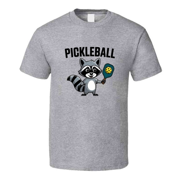 Pickleball Raccoon T-shirt – Fun & Quirky Tee For Pickleball Fans Who Love To Rally T Shirt