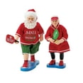 thumbnail image 1 of Department 56 Possible Dreams Santa Mrs. Claus Pickleball Season Multicolor Christmas Figurine 10.5in H, 1 of 4