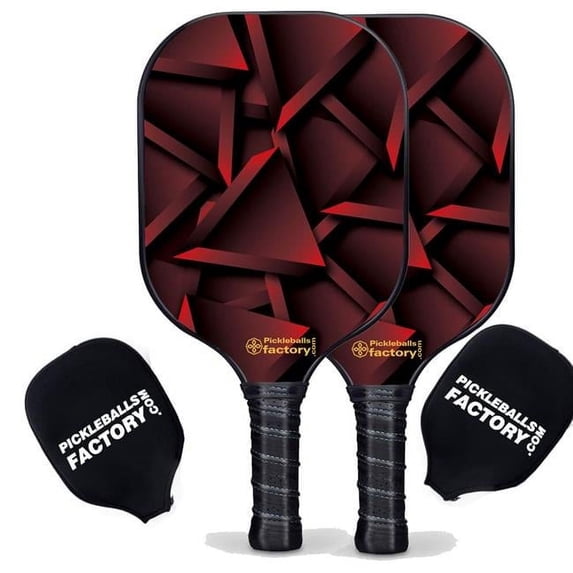 Pickleball Set - Chocolate Usapa Pickleball Paddles, Driveway Games Pickleball Set, Carbonfiber Graphite