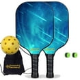 thumbnail image 1 of Pickleball Set - Meteor Shower Pro Pickleball Paddle, Pickleball Starter Kit, Glassfiber Graphite, 1 of 1