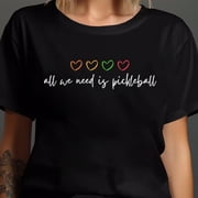 Pickleball Shirt, Pickleball Player Shirt, Funny Pickleball T-Shirt, Gift For Pickleball Player, Racquetball Shirt, Pickleball Game Tee, Unisex T-Shirt