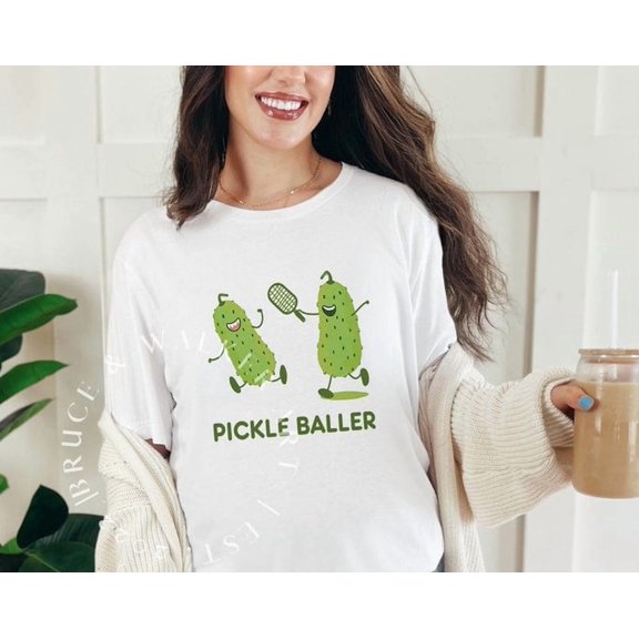 Pickleball Shirt Pickles Playing Pickleball Player Shirt Pickleballer T-Shirt Pickleball Game Pickleball Player Racquetball